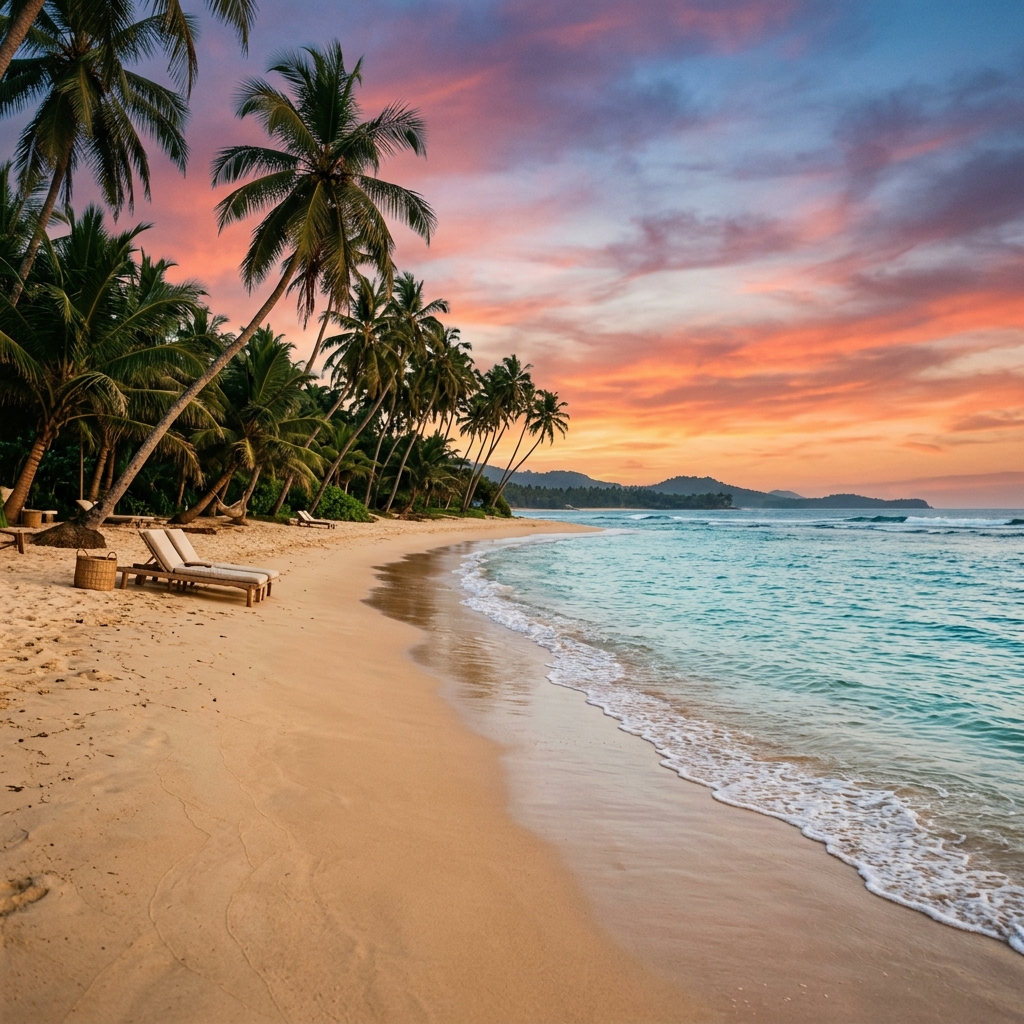 Beautiful Sri Lankan Beach